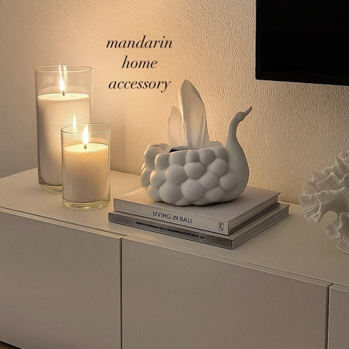 کاور دستمال کاغذی طرح قو_ارسال فوری،زیرقیمت