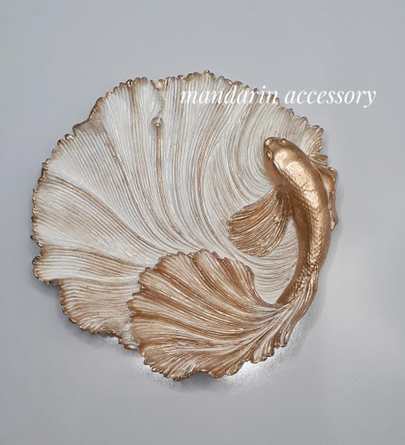 ظرف دکوری طرح ماهی پینترستی مخصوص سرو تنقلات خشک