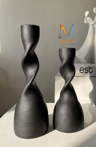 یک جفت شمعدان مینیمال و پینترستی،ارسال فوری