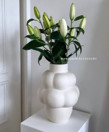 گلدان دکوری رومیزی مینیمال،سایز بزرگ_ارسال فوری،پرداخت دومرحله ای