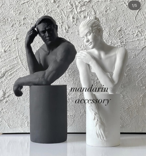 مجسمه زن و مرد،تک و جفت