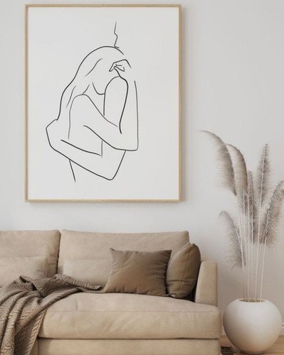 تابلو دکوراتیو،طرح آغوش