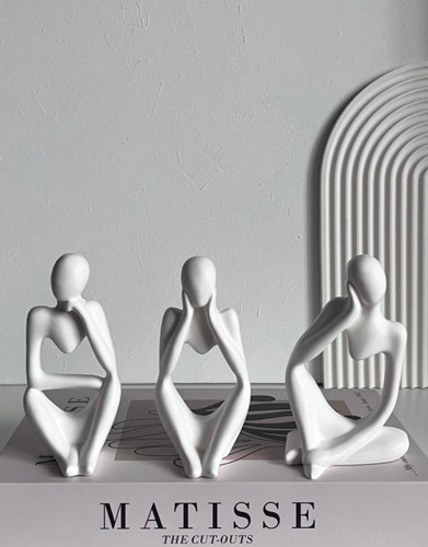 ست جذاب مجسمه تفکر