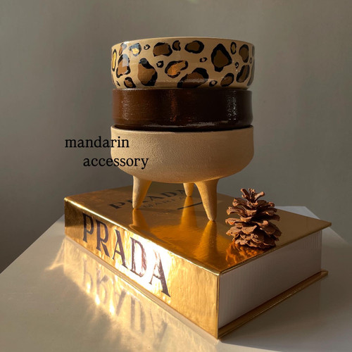 ست ظرف پلنگی،طراحی با دست،خاص و تک،مخصوص تنقلات خشک